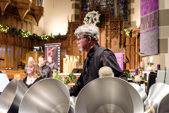 Gallery 2 - Ringer with bass handbells