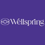 Gallery 1 - White Wellspring logo against a purple background
