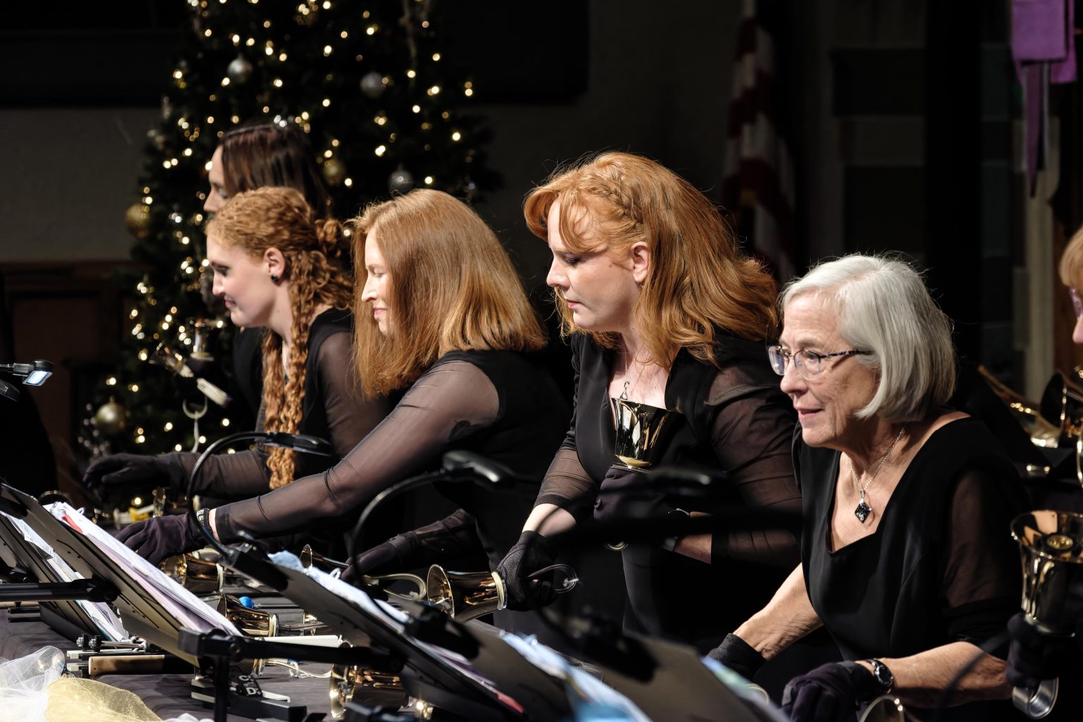 Gallery 3 - Handbell ringers in concert