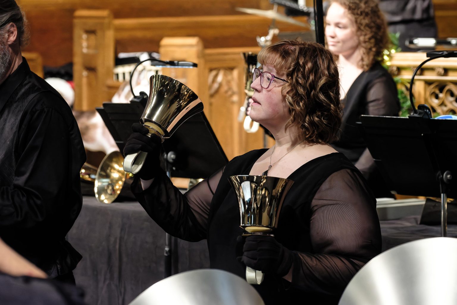 Gallery 5 - Handbell musicians perform at Christmas