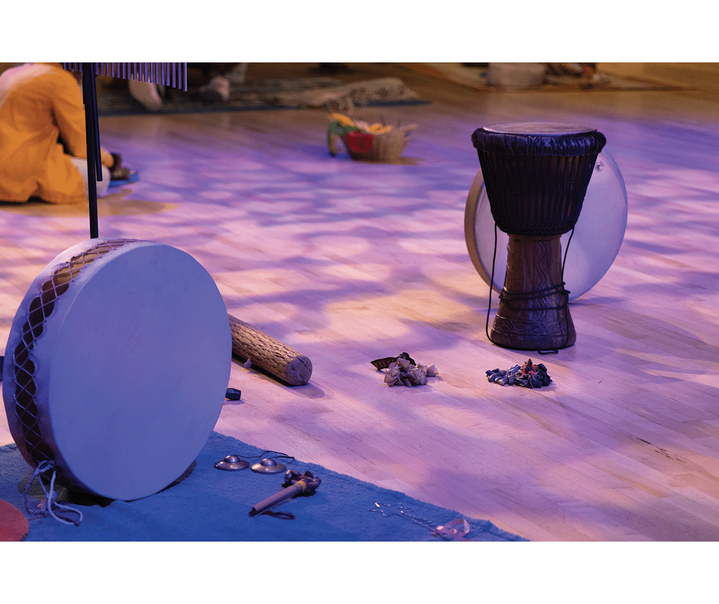 Gallery 4 - Instruments placed around theatre within special, atmospheric lighting