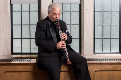 David Shifrin, clarinet with the Miró Quartet