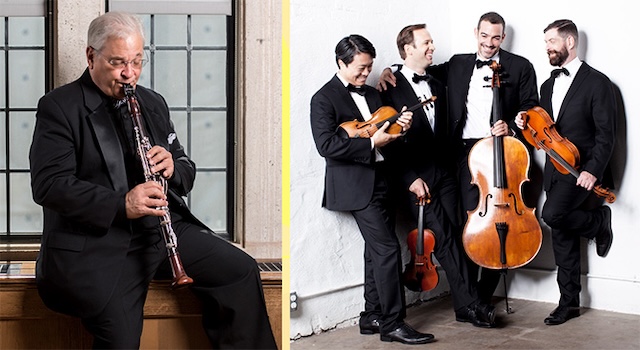 Gallery 1 - David Shifrin with Miró Quartet
