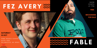 Poets in Print: Fez Avery & Marcel Fable Price