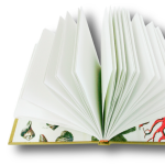 Gallery 1 - Casebounbd book with pages open